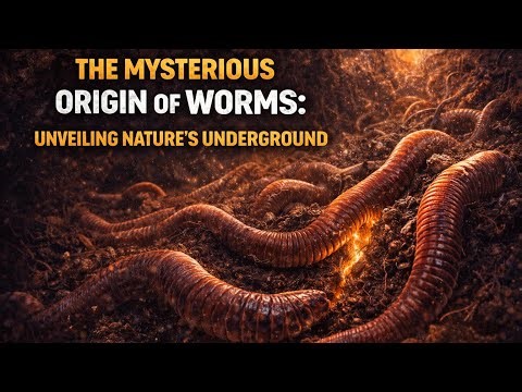 The Mysterious Origin of Worms: Unveiling Nature's Underground