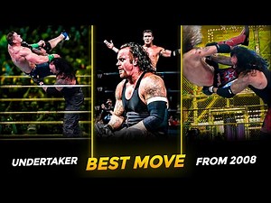 The Undertaker's Best Moves of 2008 | WWE Legend in Full Force!