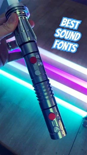 The 5 BEST Sound Fonts on my Darth Maul Neopixel. #starwars #nsabers #lightsaber