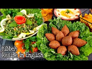 How To Make Lebanese Kebbeh / Kibbeh / Kubba absolutely sure Iftar #Ramadan Recipe كبة