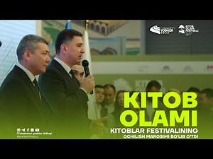 “Kitob Olami” kitoblar festivali | Madaniyat va ma’rifat