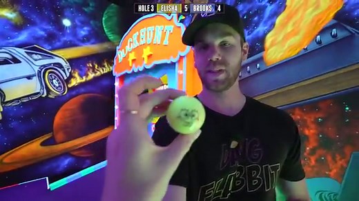 We Found the CRAZIEST Blacklight Mini Golf Course!