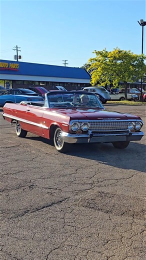 1963 Chevrolet Impala Classic Car Drive By Engine Sound Napa Auto Parts Car Show 2026