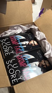24 boxes of Grumpy Grump Face paperbacks have arrived 😂 I’m going to have to start warming up my signing wrist! | Lucy Score