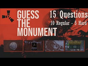 *SUPER HARD* Guess the Monument Quiz in Rust - Rust 2024