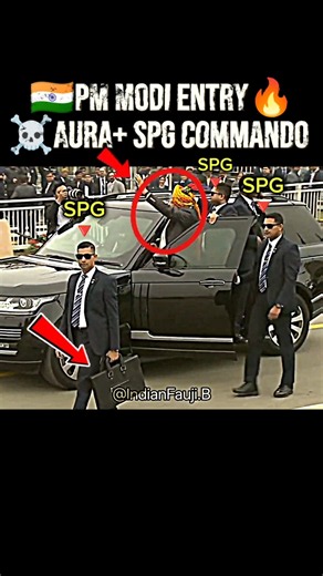 ☠️SPG COMMANDO 🇮🇳PM MODI ENTRY PROTOCOL🔥⚔️ #spg #commando #pmmodi #modi #army #security #status