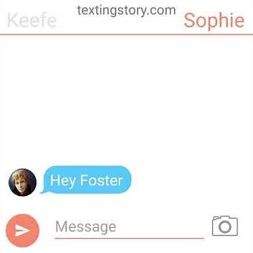 Keefe and Sophie KotLC texting story