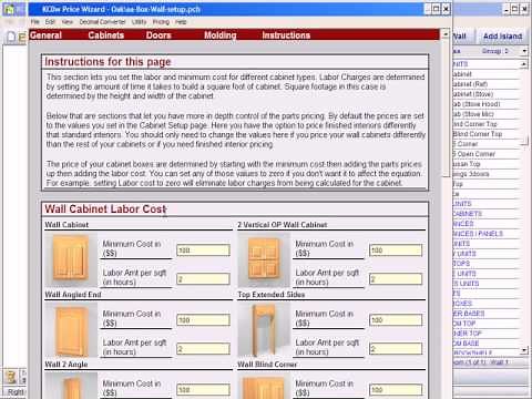 KCD Software Price Setup: Material + Labor Cost - Video 6