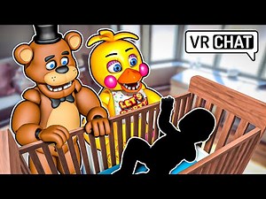 Freddy Fazbear Gets READY for His BABY!? in VRCHAT