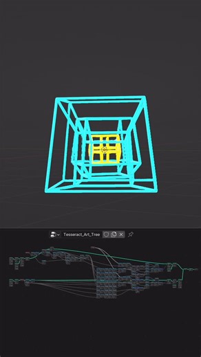 Noland Chaliha on Instagram: "@blender.official geometry nodes realtime procedural generation."