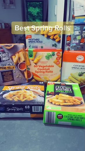Best Spring Rolls Comparison: Coles vs. Ho Mai vs. Pacific West vs. Street Foodie vs. Urban Eats