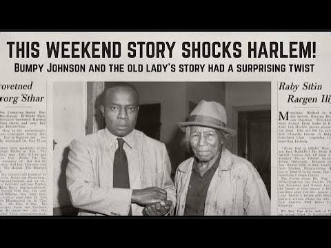 “Bumpy Johnson Met His Match… From a 72-Year-Old Woman in Harlem!”
