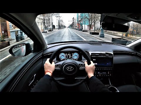 2021 Hyundai Tucson (Premium) 1.6 T-GDI 150hp 48V Mild-Hybrid - POV Test Drive (+fuel consumption)