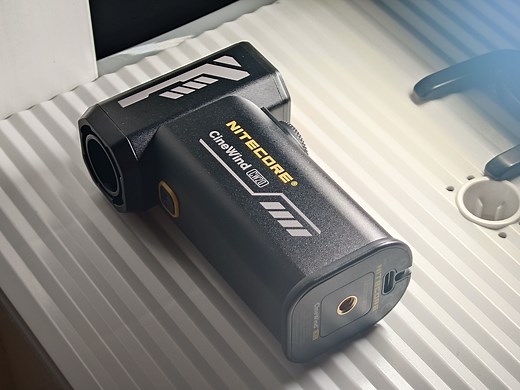 奈特科尔涡轮小风扇开箱上手 NITECORE CineWind CW20