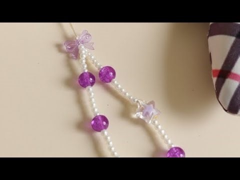 ✨ DIY Beaded Keychain | Handmade Accessory ✨