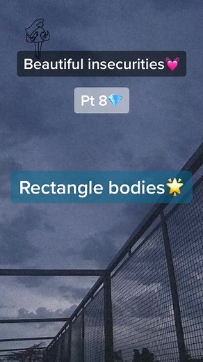 Beautiful insecurity: Rectangle bodies #fyp #insecure #nocurves #beauty #foryoupage #foryou