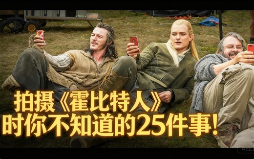 [中配]拍摄《霍比特人》时你不知道的25件事！ - Middle-Earth Updates