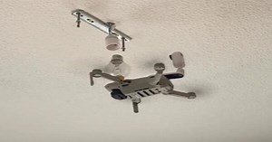 Changing a Bulb, With a Drone