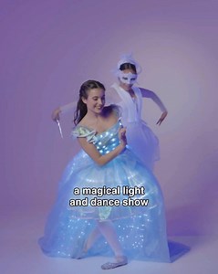 Relive your favorite childhood fairytale in this magical show. An incredible choreography and enchanting lights come together in Ballet of Lights: Cinderella. | Secret Brisbane