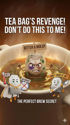 Useful Life Tips on Instagram: "Tea Bag Confessions: Common Brewing Mistakes Explained"