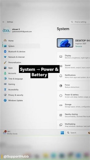 3️⃣ Slow Laptop Fix in 30 Seconds 😍 | Windows Best Performance Setting