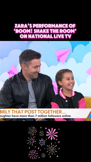 622K views · 22K reactions | We had an awesome time on The Morning Show Talking all about our upcoming Australian Tour. Check out Zara doing her thing! Very proud parent moment. Also super happy to announce lil bro Jordan is in our show! Link in bio for tickets #livetv #daddydaughter #funny #djjazzyjeffandthefreshprince | ben.and.zara | Facebook