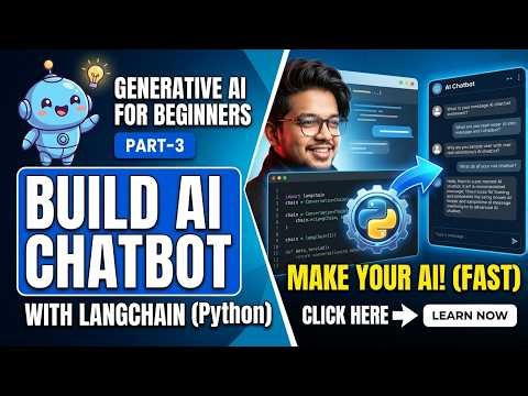 Build Your First AI Chatbot with LangChain in Python (Beginner Guide in Bangla)