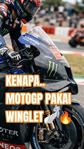 Kenapa MotoGP Pakai Winglet? 🪽🔥 #motogp #automobile #racing
