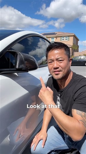 4.8K views · 25 reactions | Add a little flare to your Tesla with EV Base Bullhorn style Carbon Fiber Rear View Mirror Cover! Discount code MYONG at EVBase.com. Can’t resist the carbon fiber craze with my Tesla Model 3! Just added this sleek Bullhorn cover from EV Base First to complete the look. #ev #tesla #model3 #modely | Myong Kimberly Hong | Facebook