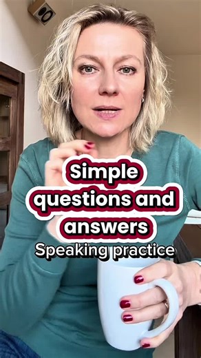 Today we are practicing simple questions and answers. Happy shadowing.