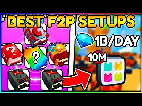 *NEW* BEST F2P & P2W Enchant Loadouts! Pet Simulator 99