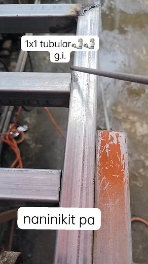 fabricator #welder #welding #akosihawo #galvanizedsteel #weldingidea Ernesto Perez @highlight | Robert Jay Perez