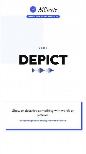 Learn English: What is Depict? | Vocabulary Shorts