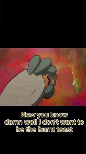 Schnitzel is done with the bs #chowder #cartoonnetwork #relatable #tvshow #schnitzel