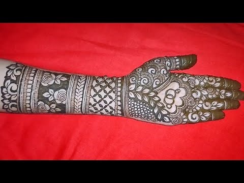 Full Hand Engagement Mehndi Design | Beautiful Bridal Mehndi 2025 #mehndi #hennadesign #engagement