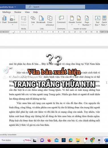Cách xoá trang trắng trong WORD bạn có biết #tinhocvanphong #meohaytinhoc