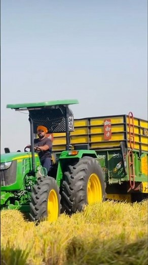 John Deere 5075e ka power 💀💀#johndeere #trector #song #johndeere5075e