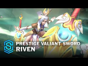 Prestige Valiant Sword Riven Wild Rift Skin Spotlight