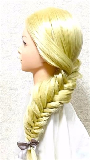 簡単ヘアアレンジ フィッシュボーン 編み込み Braid Hairstyle Fishtail 【Updo Lover】#簡単ヘアアレンジ #backtoschool #shorts #short