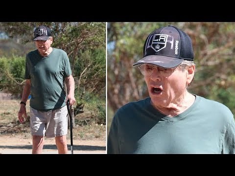 A Very Frail Ryan O'Neal Barely Recognizable After Battling Illness