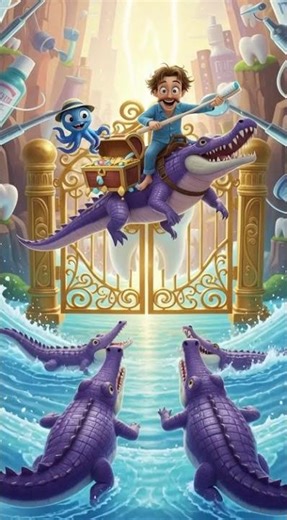 Non stop Laughter Go Back Home Crocodile Lolopopo Cartoon for Kids Viral Lolopopo #cartoon