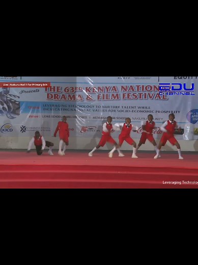 Winning Modern Dance Performance at Kenya National Festivals