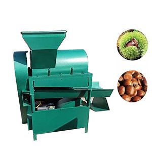 [Hot Item] Electric Automatic Chestnut Husk Hulling Peeling Machine Chestnut Fresh Skin Remover Machine