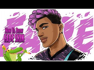 How to draw Fade Skin Fortnite