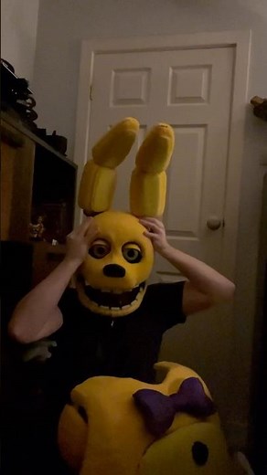 SpringBonnie costume! #fnaf #animatronics #fnaf3 #fivenightsatfreddys #springbonnie #fnafcosplay