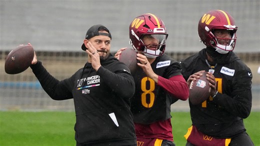 David Blough will be the Commanders' quarterbacks coach for the rest of the season