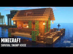 Minecraft : How to build a Swamp House