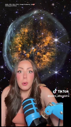 NASA’s JWST has imaged an insane dying star #space #nasa #science #astronomy #tiktoklearningcampaign