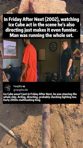 In Friday After Next (2002), Ice Cube Was Running the Whole Set 😂