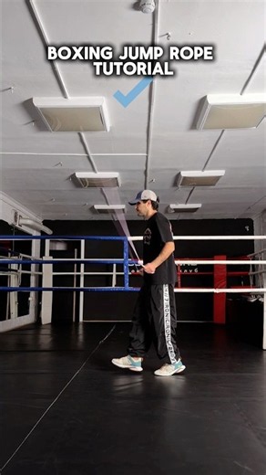 Boxing jump rope tutorial ✔️ #boxing #boxer #jumprope #boxingtraining #boxingworkout